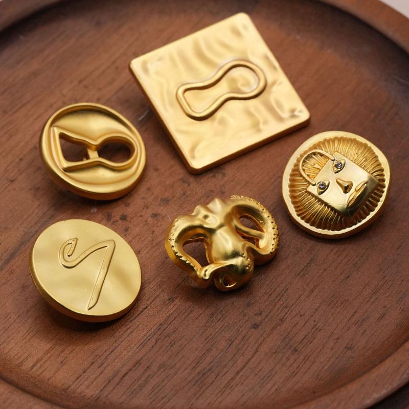 Vintage metalowy guzik w kszta – Craft Embellishments recenzja i cena