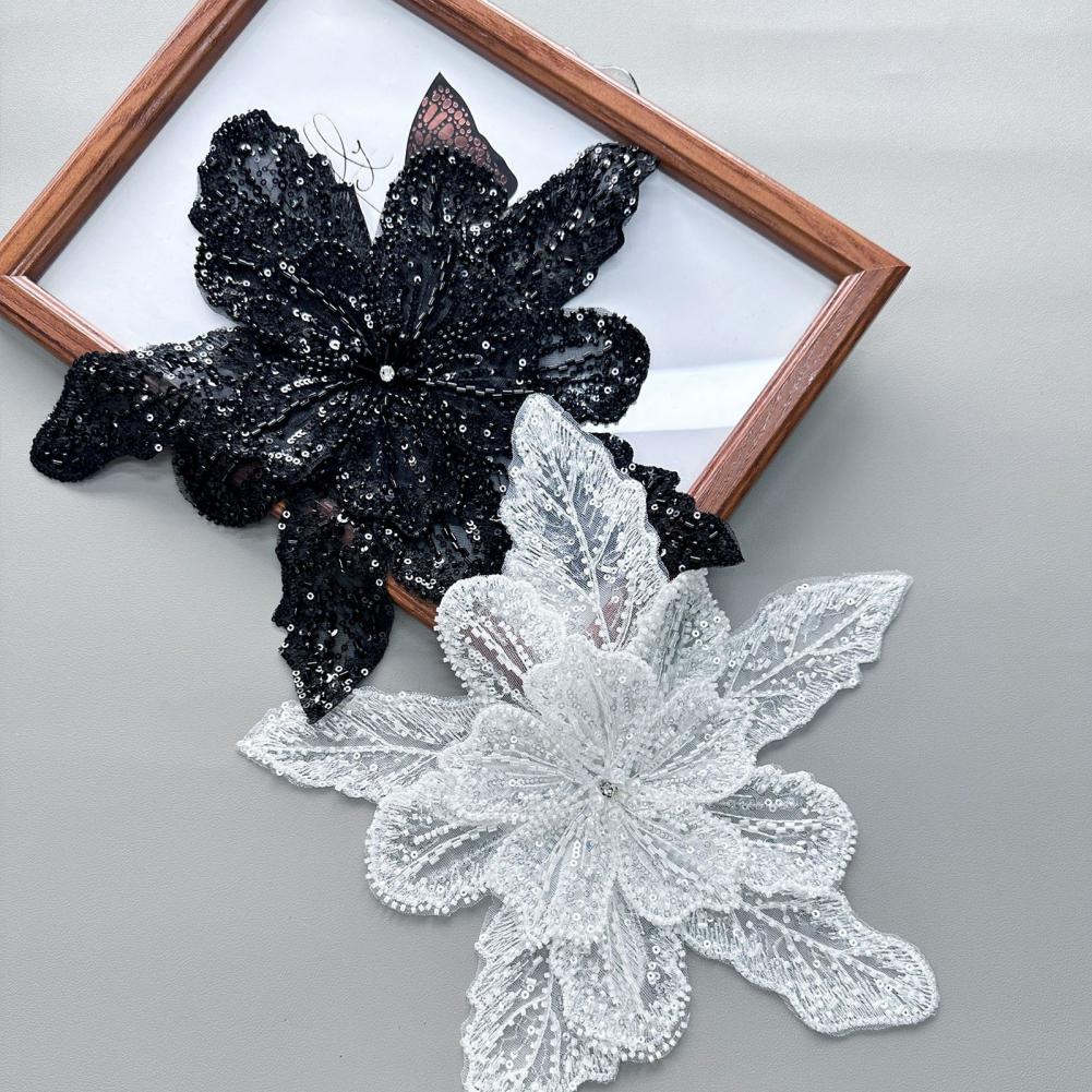 Aplikacja 3D Kwiatowa Korsarz  – Applique Patch Flower recenzja i cena