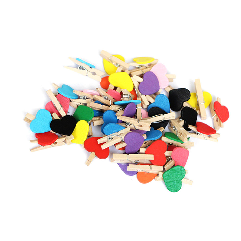 50 szt. Mini drewnianych klips – Craft Embellishments recenzja i cena