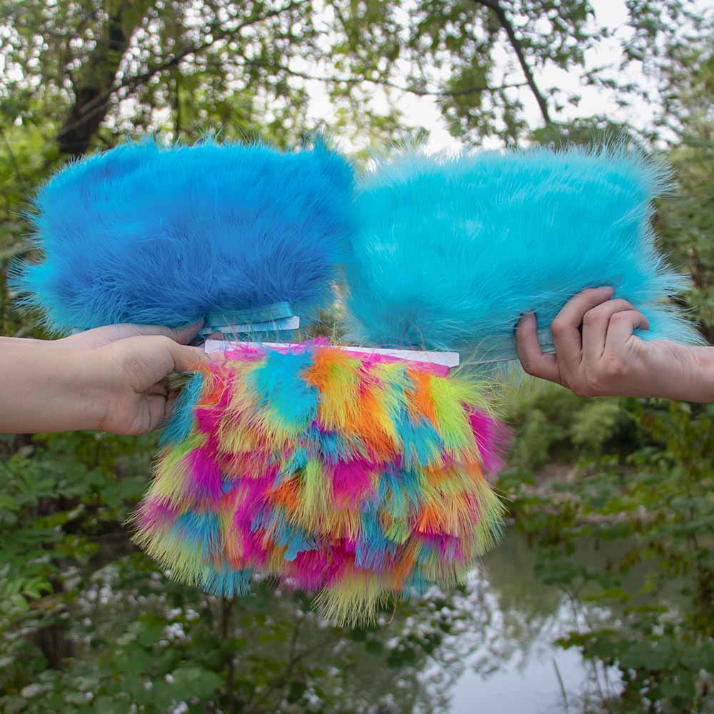1 metr/partia piór marabuta z  – Feather Trim Marabou recenzja i cena