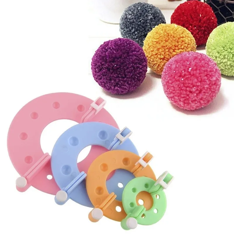 8 SZTUK 4 rozmiary Fluff Ball  – Pom Pom Maker Tool recenzja i cena