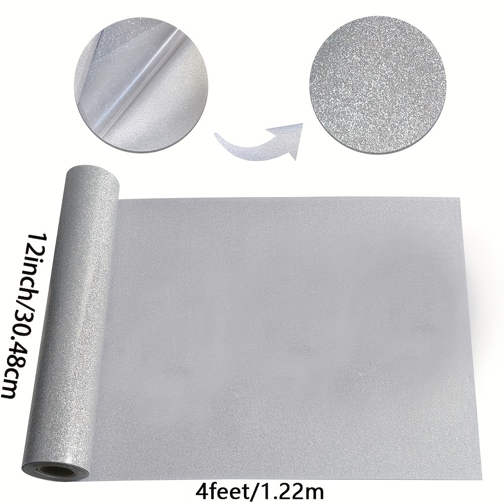 1 Rolka, Brokatowa Folia Termo – Glitter Vinyl Roll recenzja i cena