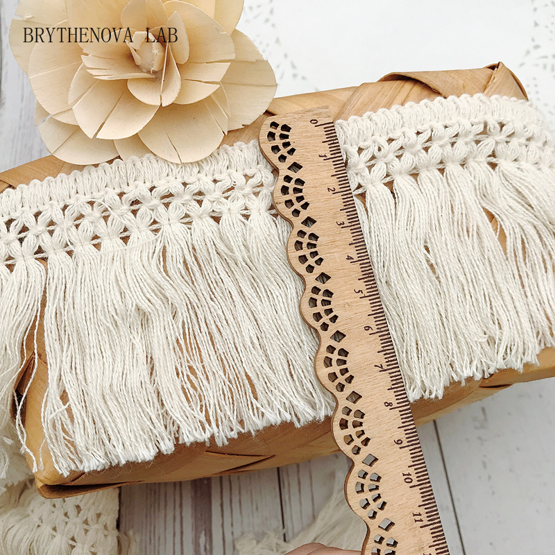 10 jardów/partia Beżowa 6CM/8C – Fringe Ribbon Sewing recenzja i cena