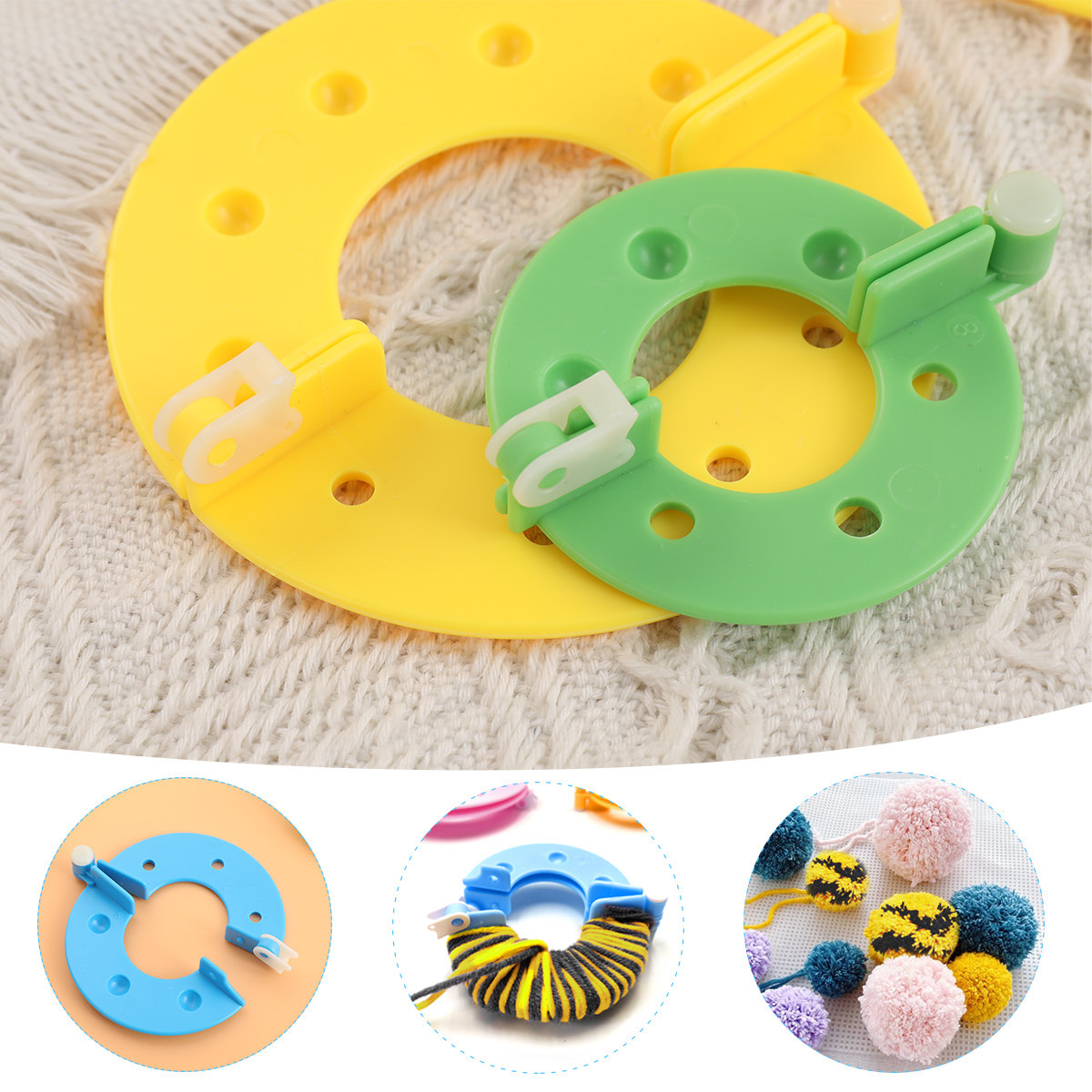 8 sztuk przyrządów do robienia – Pom Pom Maker Tool recenzja i cena