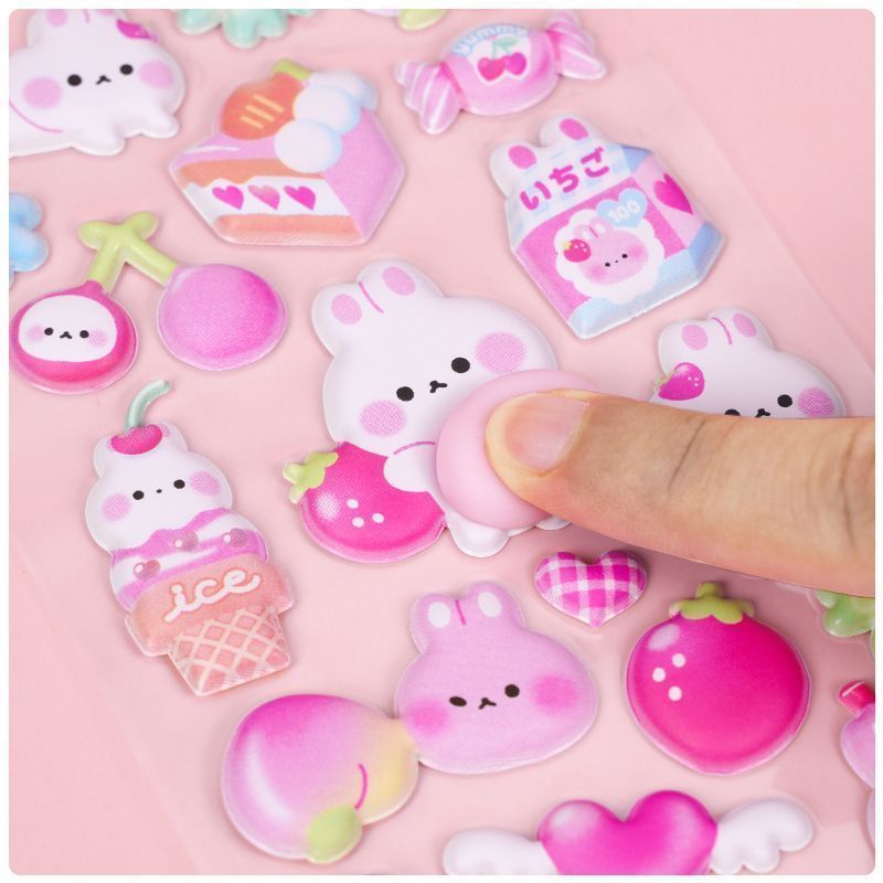 1 Arkusz Naklejek 3D Puffy Bun – Craft Embellishment World recenzja i cena